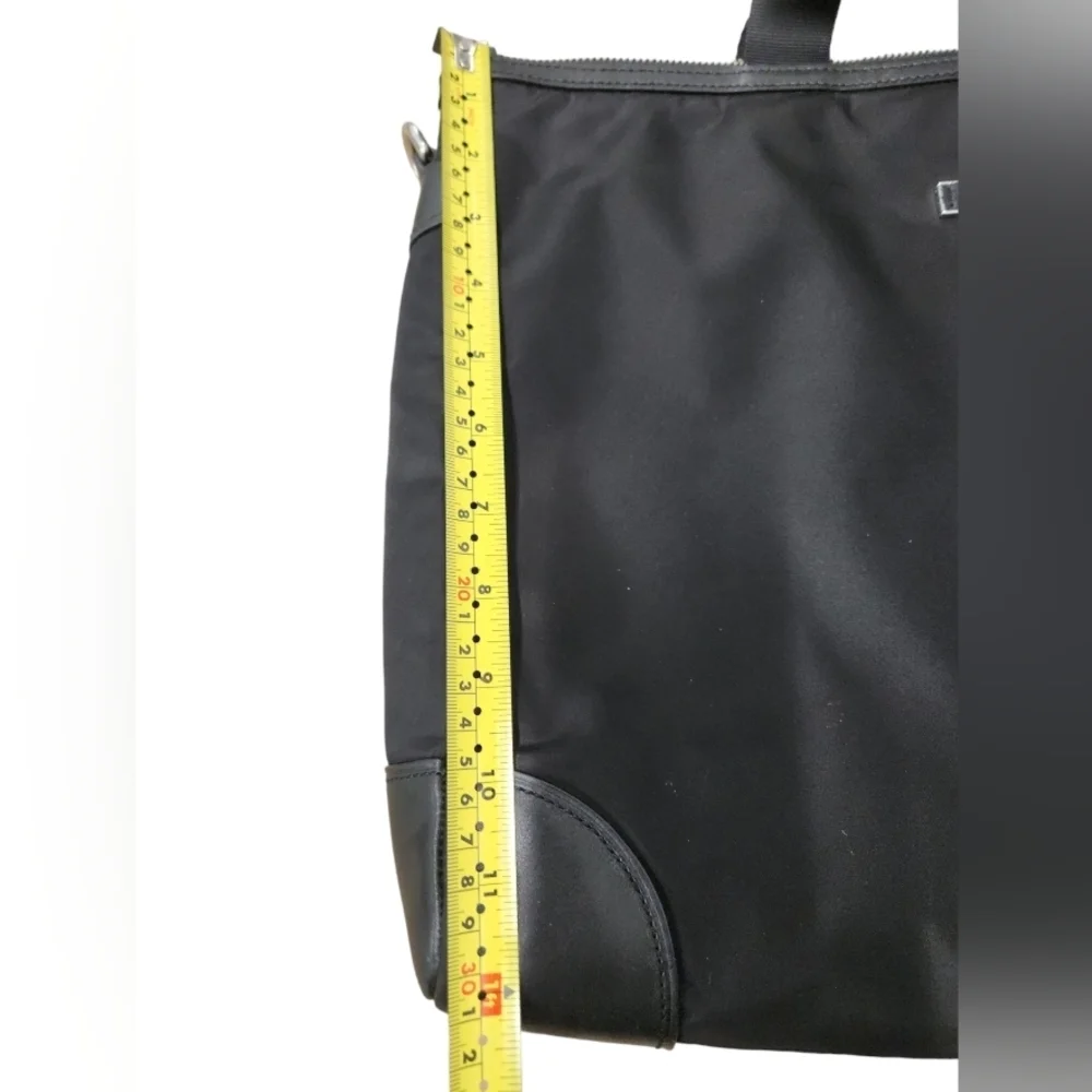 Tumi‎ Black Nylon Crossbody Laptop Case